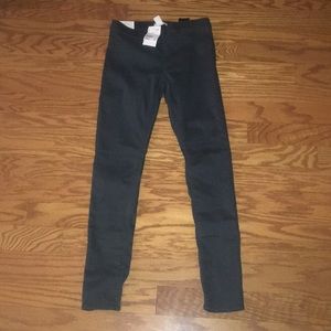 Dark gray Jeggings 8 NWT